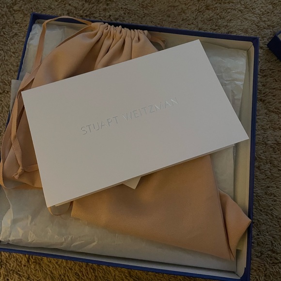 STUART WEITZMAN BEATRIX 100 WRAP SANDAL HEELS - Picture 7 of 7